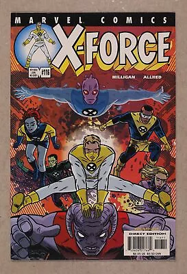 Buy X-Force #116B Allred No Code Variant FN/VF 7.0 2001 • 66.36£