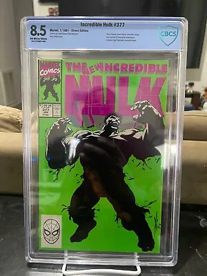 Buy Hulk # 377 -  CBCS 8.5 Comic - Dale Keown , McLeod Cover 1st Professor Hulk • 43.48£