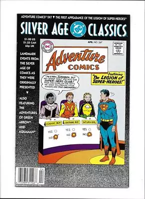 Buy Silver Age Classic: Adventure Comics #247 [1992 Vf] Reprint 1st App Lsh • 5.61£