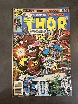 Buy Mighty Thor 250 Newsstand VF 8.0 • 7.93£