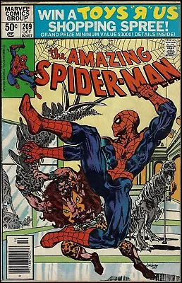 Buy Amazing Spider-Man (1963 Series) #209 '1st Calypso' GD Cond* (Marvel, Oct 1980) • 6.40£