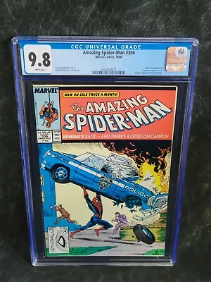 Buy Amazing Spider-Man #306 CGC 9.8 Todd McFarlane Art  • 173.93£