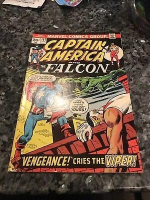 Buy Captain America #157 - 1st Appearance Of Viper NICE COLOR CORNER STAIN • 10.30£