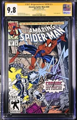 Buy Amazing Spider-Man #359 Marvel Comics CGC Signature Series 9.8 Signed Mark Bagle • 178.69£