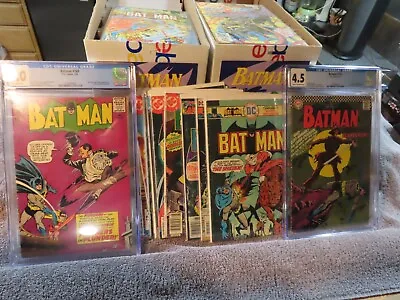 Buy 1940 DC Comics BATMAN #100-400 You Pick Issues SILVER AGE - BRONZE AGE - CGC • 51.64£