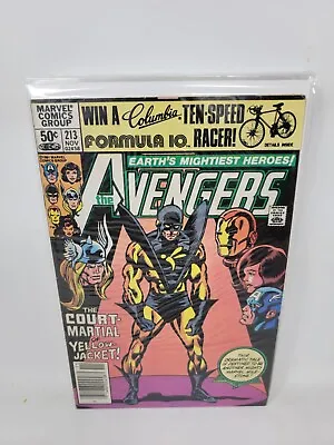 Buy Avengers #213 Marvel Comics *1981* Newsstand 9.0 • 7.90£