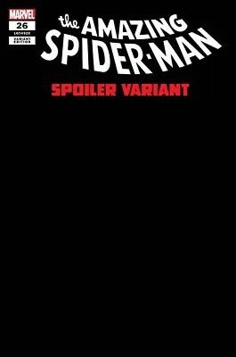 Buy Amazing Spider-Man #26 (RARE Spoiler Variant Cover) 1st Print • 5.99£