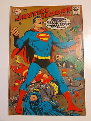 Buy Justice League Of America #63 June 1968 FINE+ 6.5 The Key, Snapper Carr • 19.99£