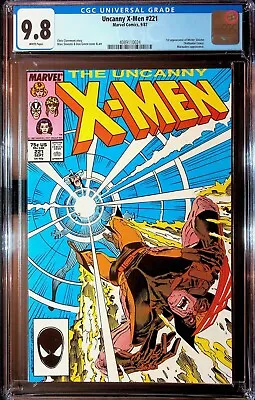 Buy Uncanny X-Men #221 1st Mr. Sinister, 1st Print, CGC 9.8 🔥🔥🔥 • 315.49£