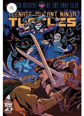 Buy Teenage Mutant Ninja Turtles: The Untold Destiny Of The Foot Clan #4 Var Tango • 4.75£