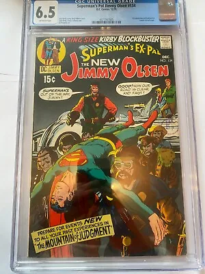 Buy SUPERMAN'S PAL, JIMMY OLSEN #134 1st Darkseid Kirby DC  1965 CGC 6.5 • 165£