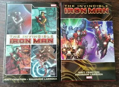 Buy Invincible Iron Man Vols 1 & 2 By Matt Fraction & Salvador Larroca Hardcover HC  • 58.99£