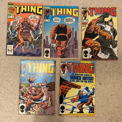 Buy VINTAGE MARVEL COMICS THE THING - Issues #9 #23 #24 #26 & #32 - Good Condition • 10£
