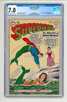 Buy Superman #139 CGC 7.0 F/VF • 179£