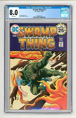 Buy Swamp Thing #14 CGC 8.0 Seventh Highest Graded • 58£