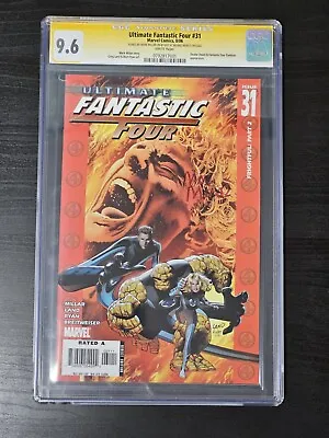 Buy Ultimate Fantastic Four #31 Marvel US Comic CGC 9.6 Signature Series Mark Millar • 59.02£