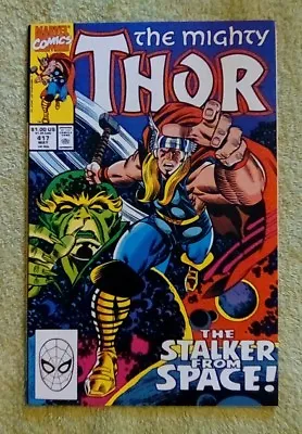 Buy Thor #417 (Marvel, 5/90)  9.2 NM- (Ron Frenz & Joe Sinnott Art) • 3.17£