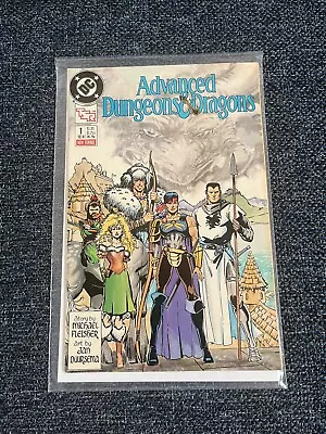 Buy Advanced Dungeons & Dragons Issue #1 Comic From 1988 DC Movie NM • 7£