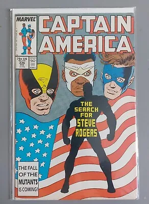 Buy Captain America #336 (1987 COPPER Age) NATURAL CALLING • 4.25£