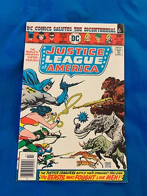 Buy JUSTICE LEAGUE OF AMERICA  #132 /  Beasts Who  Fought Like Men  / 1976 • 31.63£