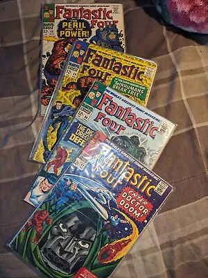 Buy Fantastic Four #57, 58, 59, 60. Look Look Look. Dr.doom. • 379.77£