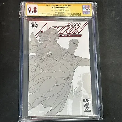Buy Action Comics  #1000 CGC SS 9.8 Signed By Artgerm BuyMeToys.Com Edition C • 159.33£