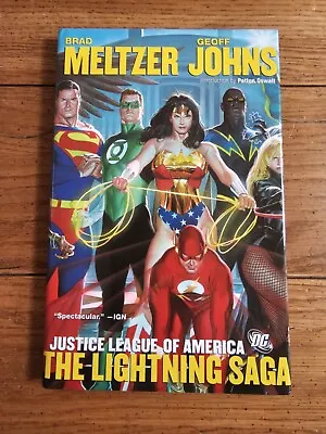 Buy Justice League Of America, Vol. 2: The Lightning Saga By Brad Meltzer • 7.49£