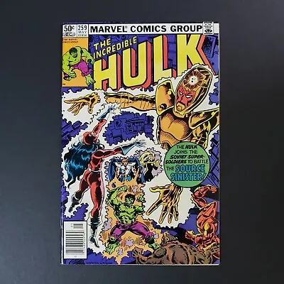 Buy Incredible Hulk #259 | Marvel 1981 | Origin Of Darkstar & Vanguard | FN/VF • 3.94£