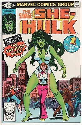 Buy Savage She-hulk #1 1980 Vfn+ 1st App Jennifer Walters Stan Lee Marvel Disney • 99.95£