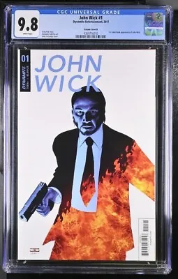 Buy John Wick #1 (d Variant Cover) Comic Book Cgc 9.8 Rare Scarce Htf Top Census • 553.42£