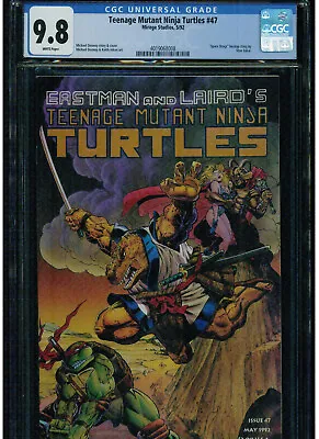 Buy Teenage Mutant Ninja Turtles #47 Cgc 9.8 White Pages 1996 Appearance Space Usagi • 597.84£