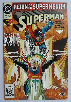 Buy Superman #80 - DC Comics August 1993 VF+ 8.5 • 4.75£