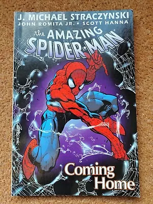 Buy Marvel Comics: The Amazing Spider-Man 'Coming Home' Graphic 2001 Straczynski • 14.99£