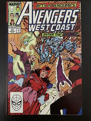 Buy Marvel Comics Avengers West Coast #53: The Plan Proceeds • 1.99£