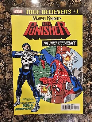Buy True Believers: Marvel Knights 20th Anniversary-Punisher: The First Appearance • 3.99£