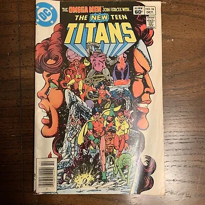 Buy The New Teen Titans #24 DC 1982, G-VG Condition • 1.61£