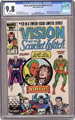 Buy Vision And The Scarlet Witch #12 CGC 9.8 1986 3986080016 • 177.89£