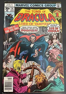 Buy The Tomb Of Dracula #54, First Appearance Of Janus. Newstand Copy. Marvel 1976. • 5.53£
