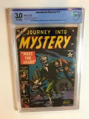 Buy Journey Into Mystery # 11 , Graded Cbcs 3 , Off-white Pages. • 642.80£