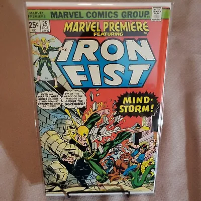 Buy MARVEL PREMIERE: IRON FIST #25 (Marvel 1974) 1st John Byrne Art, 1st Jeryn Hogar • 15.24£