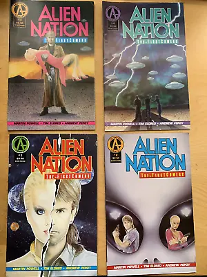 Buy Alien Nation : FIRSTCOMERS, COMPLETE 4 Issue 1991 Adventure Comics Series. As TV • 11.99£
