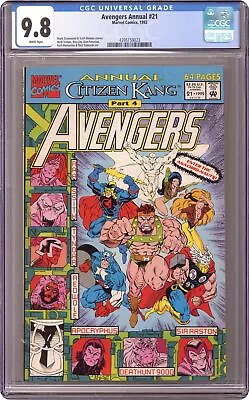 Buy Avengers Annual #21 CGC 9.8 1992 4395159023 • 66.72£