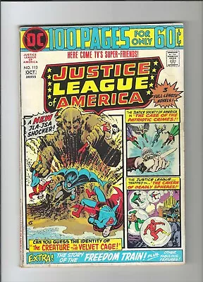 Buy Justice League Of America 113: Dry Cleaned: Pressed: Bagged: Boarded! VG-FN 5.0 • 10.25£