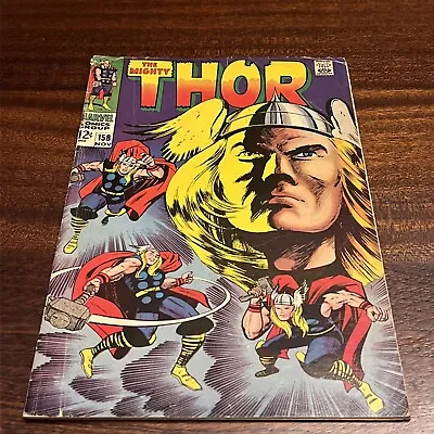 Buy Thor 158 Origin Silver Age Marvel 1968 Stan Lee Jack Kirby Comic Book Odin Loki • 25.30£