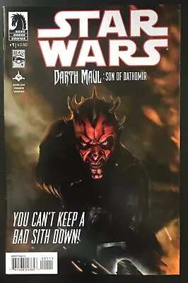 Buy Star Wars Darth Maul Son Of Dathomir #1 First Printing 2014 Comic First Print • 275.89£
