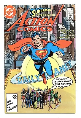 Buy Action Comics #583 9.2 High Grade Alan Moore Story W Pgs 1986 • 31.66£