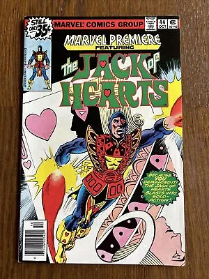 Buy Marvel Premiere Comics Vol. 1 # 44 NM Jack Of Hearts Bronze Age • 14.25£