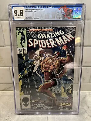 Buy Amazing Spider-Man #293🔥Kraven Movie🔥 1987🔥CGC 9.8🔥Marvel Iconic Cover🔥 • 229.22£