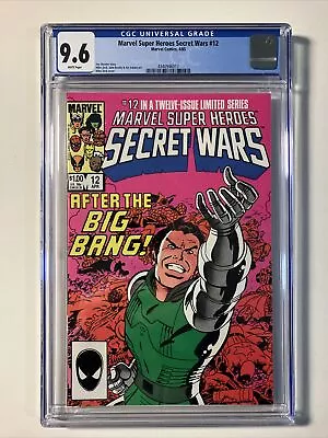 Buy Marvel Super Heroes Secret Wars #12 Uncirculated CGC 9.6 Direct Edition 1985 • 55.60£