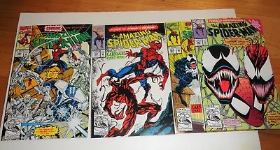Buy Amazing Spider-man #360,361,362,363 High Grade Nm 9.2/9.4 First Carnage   Venom  • 358.19£